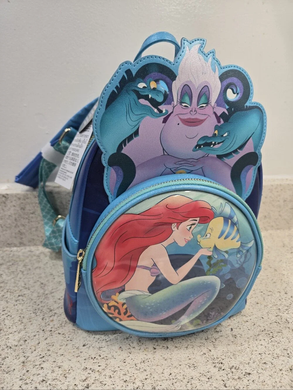 New Loungefly backpack celebrates The Little Mermaid 35th anniversary